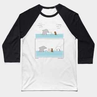 Message In A Bottle Baseball T-Shirt